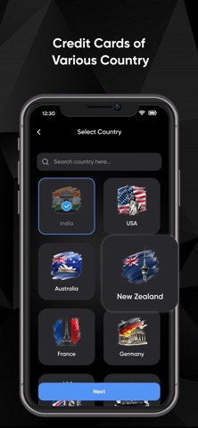 Credit Card Vault screenshot