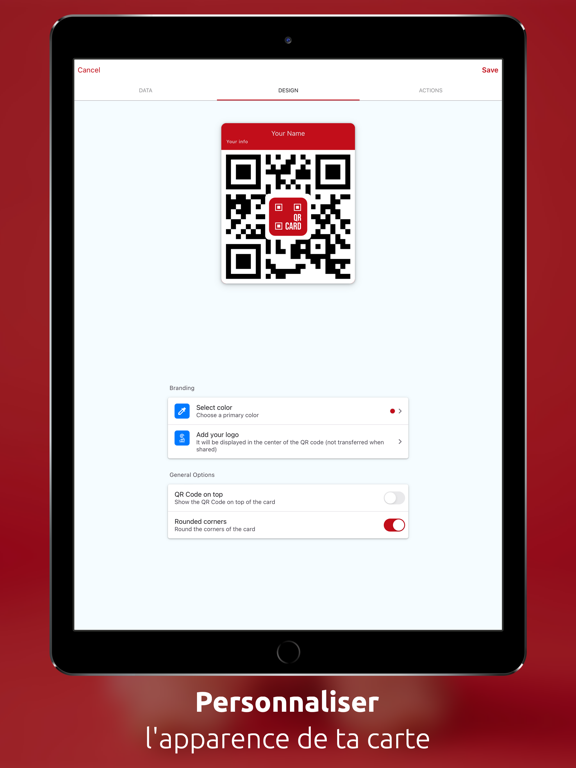 Screenshot #6 pour QRcard - carte de visite