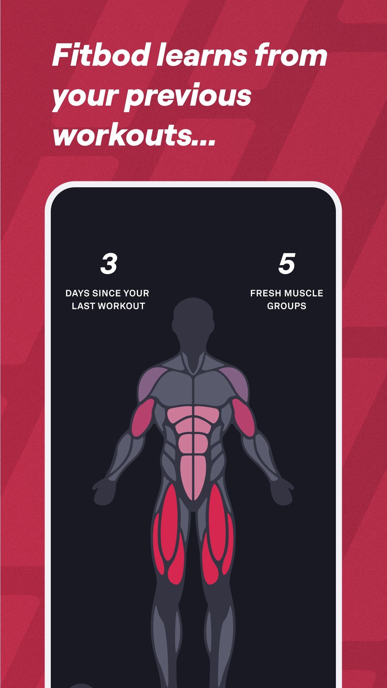 Fitbod: Gym & Fitness Planner screenshot 3