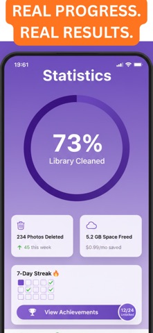 Swipe Photo & Storage Cleaner screenshot