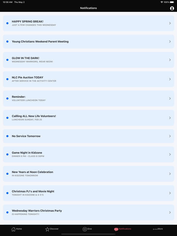NLC Stilwell iPad screenshot 3 - Lifestyle app