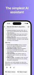 TellMe - The simple AI screenshot #2 for iPhone