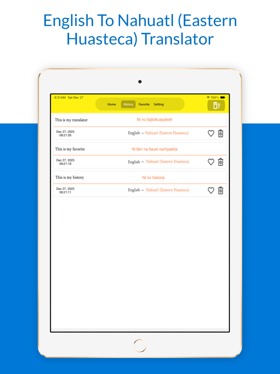 Screenshot #6 pour English To Nahuatl Translator