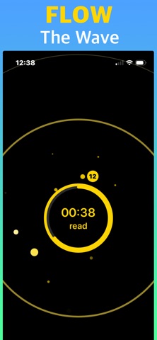 Focus wave: Pomodoro timer screenshot