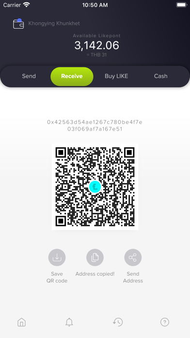 LikeWallet Screenshot