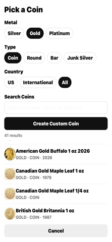 Coin Portfolio screenshot