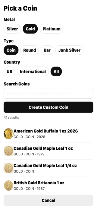 Coin Portfolio Screenshot 4 of 7