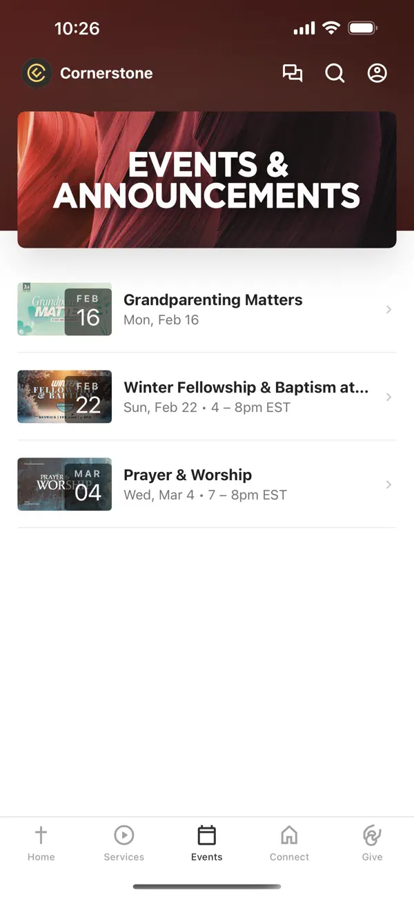 Screenshot #3 pour Cornerstone Church NJ