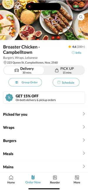 Broaster Chicken Campbelltown screenshot 2