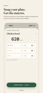 Morph: Home Workouts & Meals screenshot 6