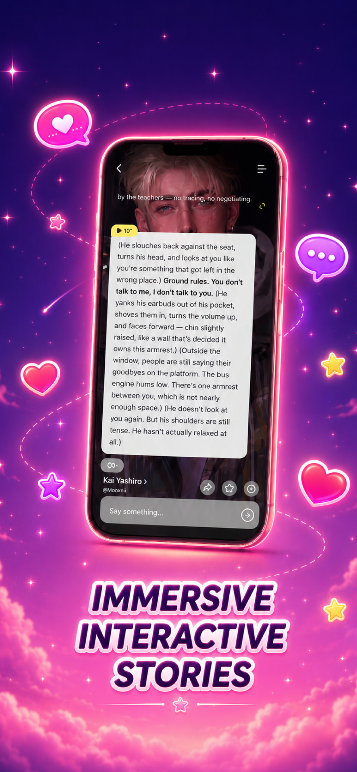 Emmiely: Step Into AI Stories screenshot 3