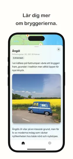Screenshot von Mikrobryggerier auf dem iPhone 3