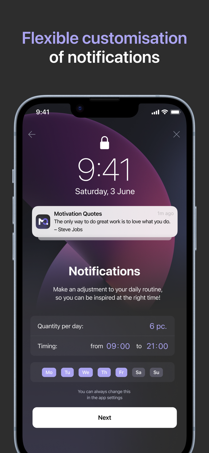 Motivation in majestic quotes