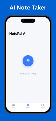 NotePal AI - Note Taker Screenshot 1 of 3