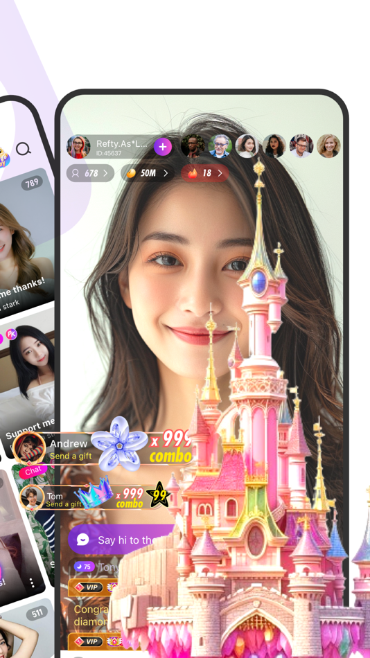 #2. Mango Live-Live Stream (iOS) 由: APPXYZ MOBILE COMPANY LIMITED