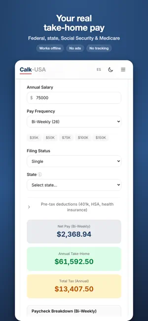 Calk USA screenshot 2
