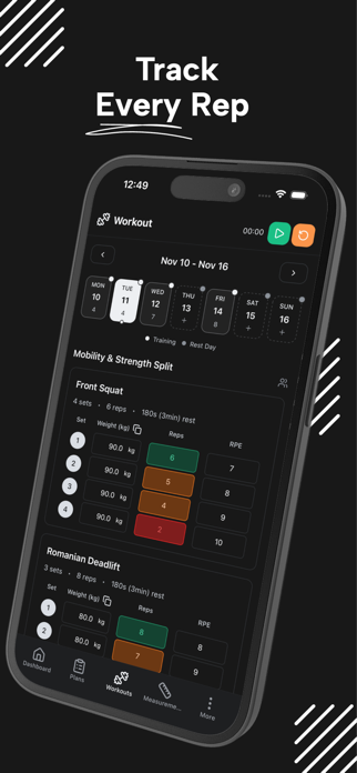 Trackist: Workout Tracker Screenshot 3 of 7