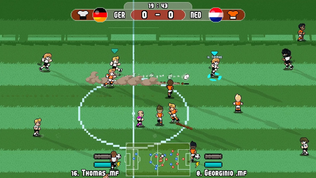 Screenshot 1 of Pixel Cup Soccer - Mobile