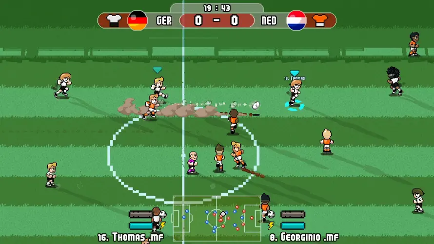 Pixel Cup Soccer - Ultimate screenshot 1