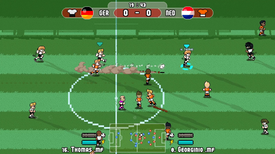 #1. Pixel Cup Soccer - Ultimate (iOS) Podle: BATOVI Games Studio