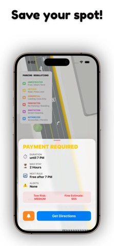 NYC Street Parking Map Screenshot 2 of 5