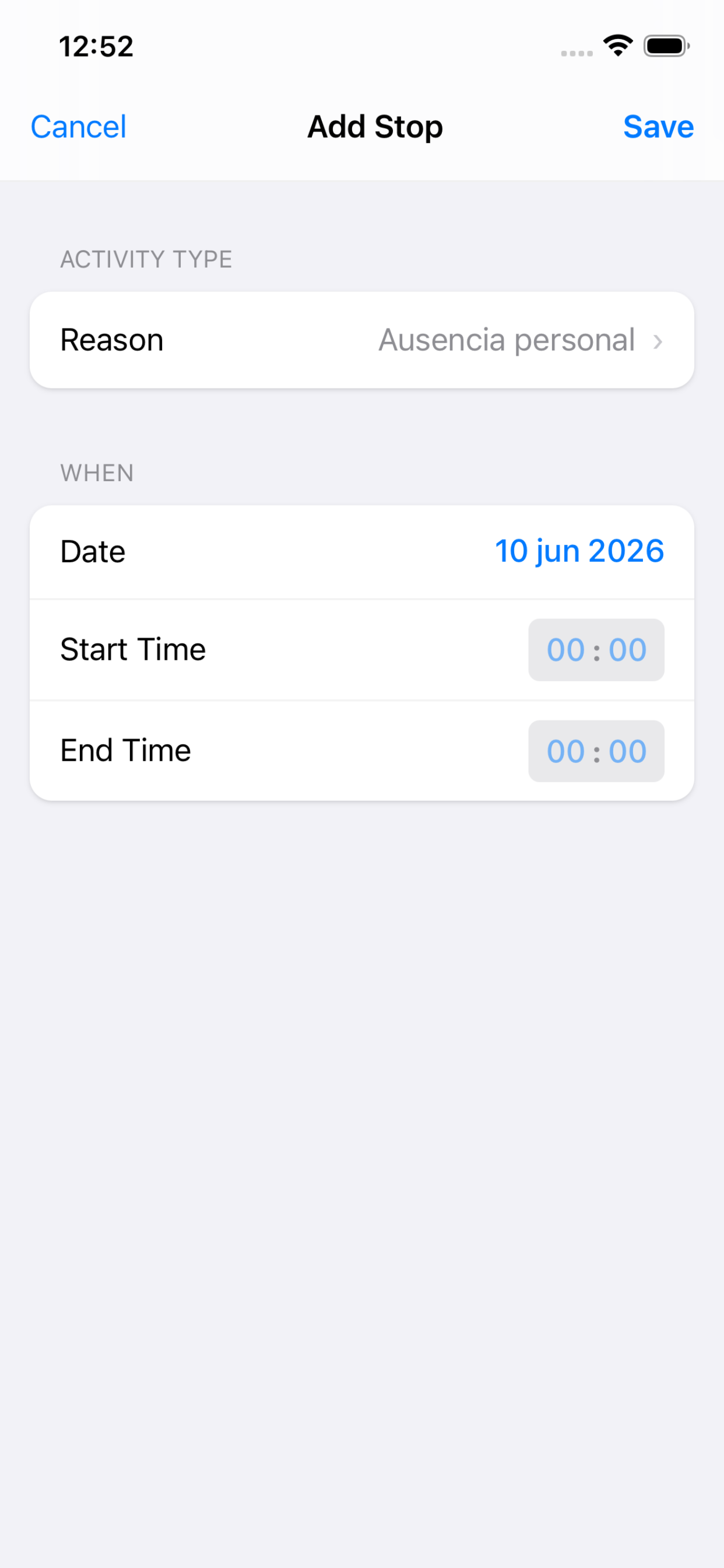 Light of Work -  Working Hours