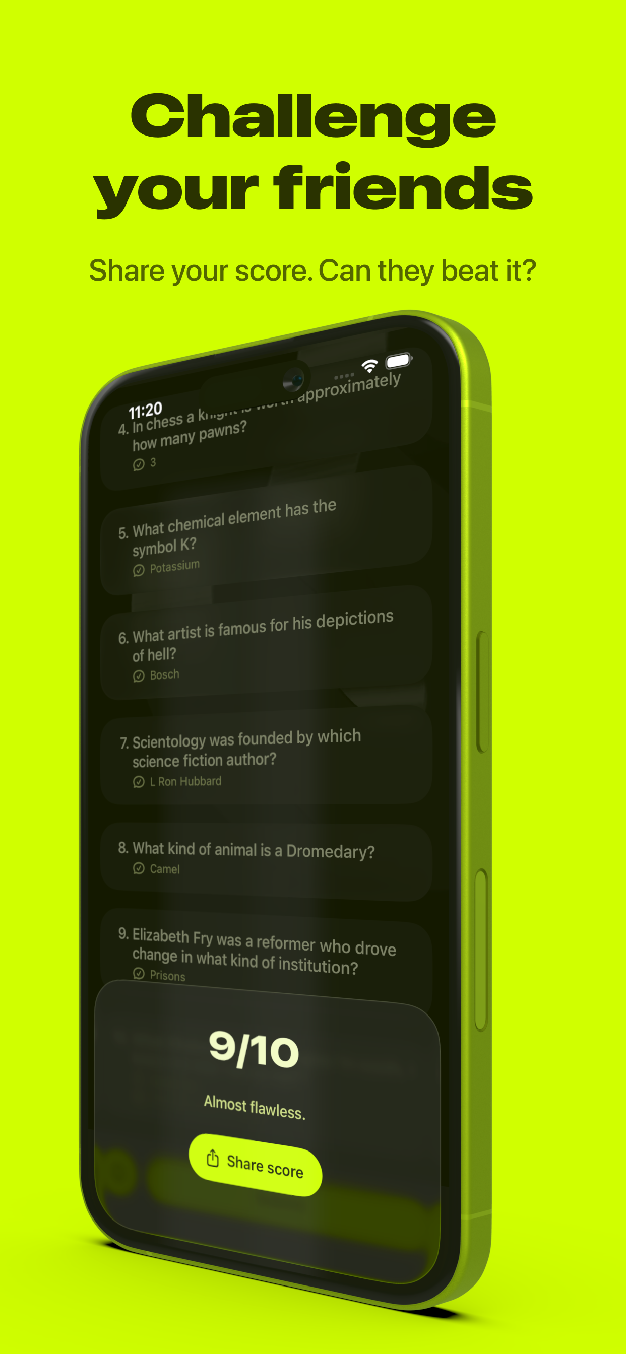 Questionable - daily quiz screenshot 3