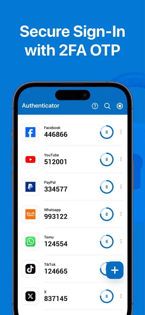 Authenticator: 2FA & Passkey - Utilities App | MWM