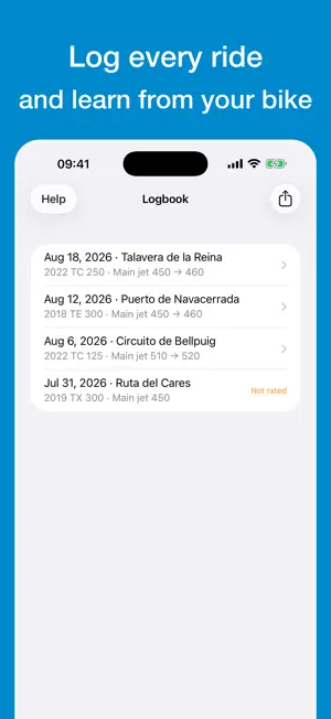Jetting for Husky 2T screenshot 2