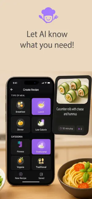 Meal AI - Food Recipes screenshot 1