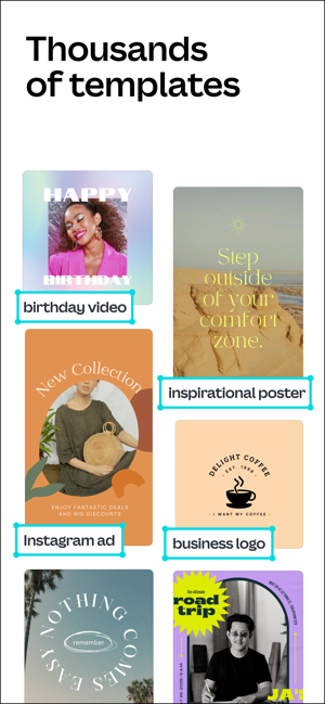 ‎Canva: Design, Photo & Video Screenshot