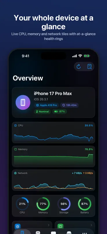 Specs: Infos Appareil, Widget screenshot 1 of 10
