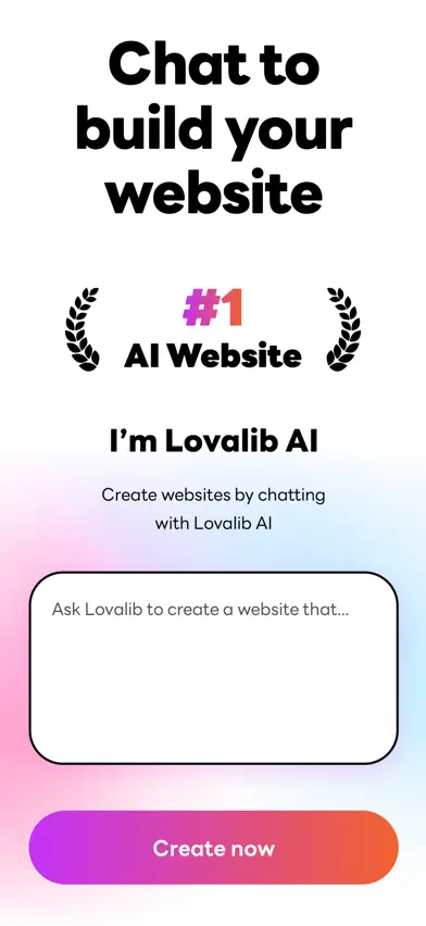 Lovalib AI - AI Coding by Chat screenshot 1