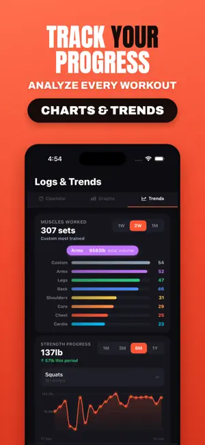 Gym Exercises & Workouts iPhone screenshot 6