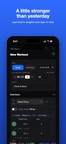 Replify: Workout Tracker Screenshot 2 of 8