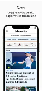 la Repubblica - news online screenshot #3 for iPhone