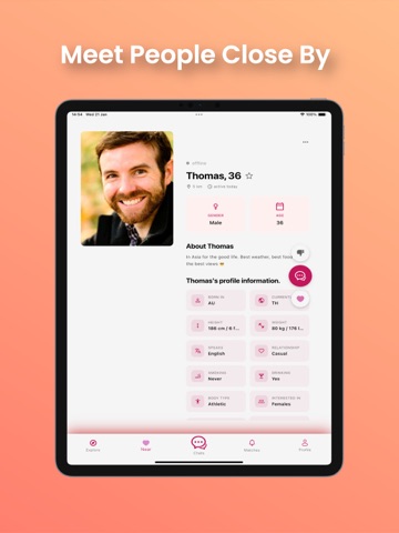 AsiaFlare: Date in Asia iPad screenshot 4