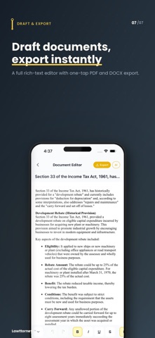 Lawttorney.ai iPhone screenshot 7