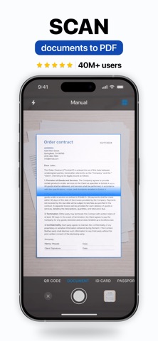 ScanGuru: PDF Scanner App App Store preview screenshot 1