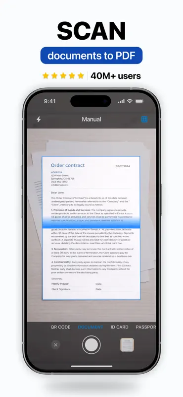ScanGuru: PDF Scanner App screenshot 1 of 9