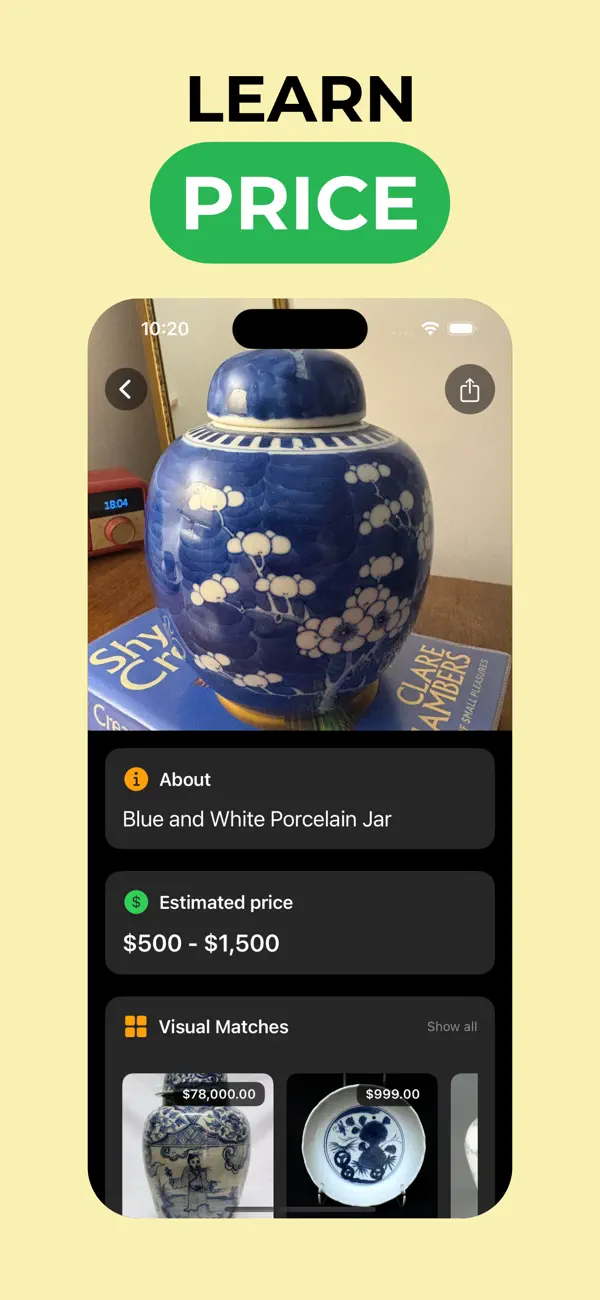 #3. Antique Identifier & Value (iOS) Podle: OBZENA LLC