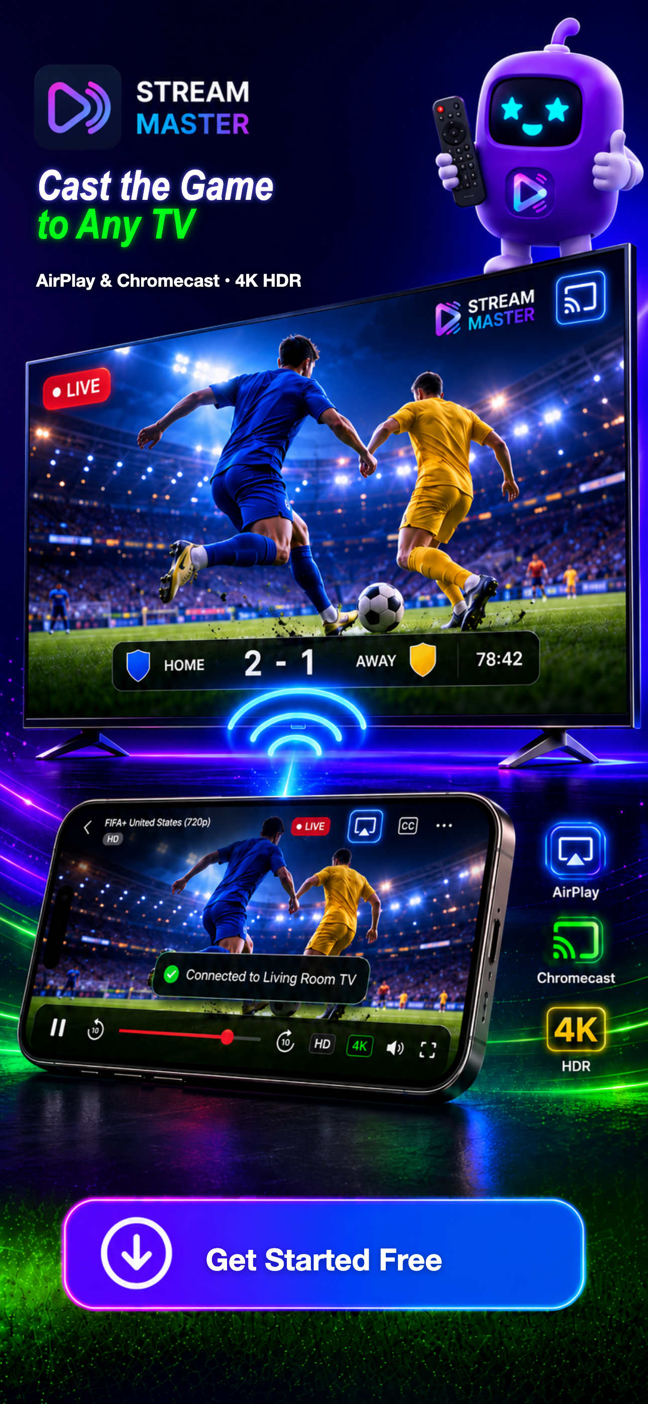 Stream Master: IPTV M3U Player