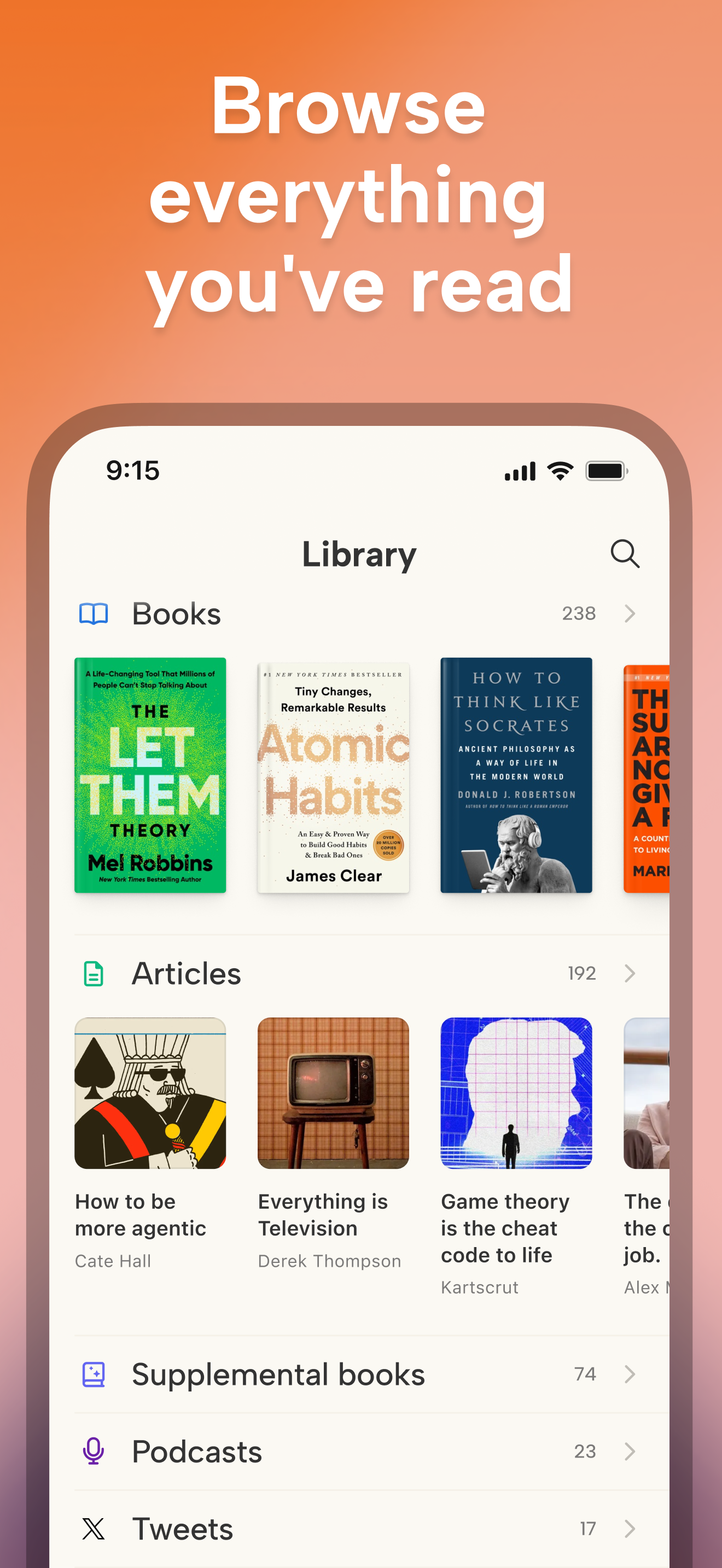 Readwise screenshot 4