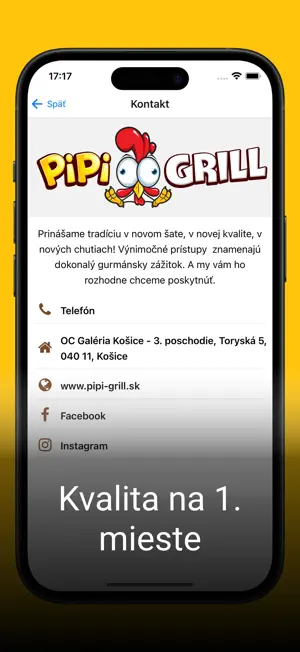 PiPi Grill - Grilované Kurčatá screenshot 4