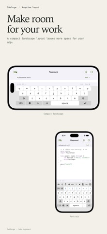 TabForge: Code Keyboard screenshot 5