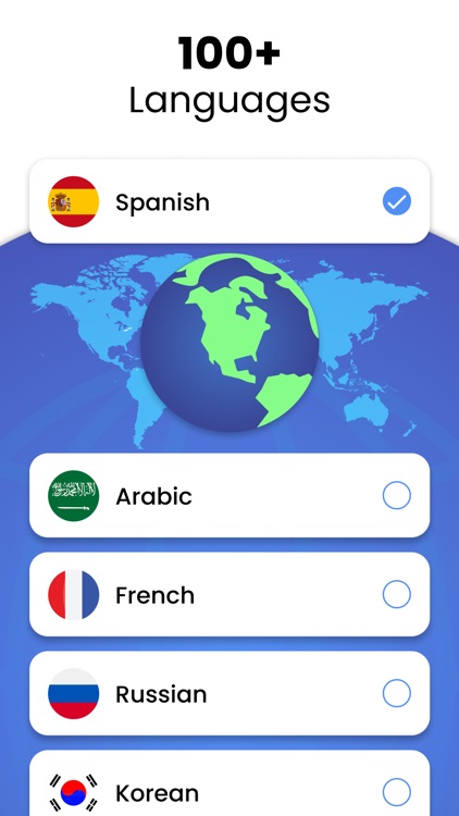 Translate Voice Translator App