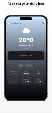 ChuckleCast: Weather Jokes Screenshot 1 of 4