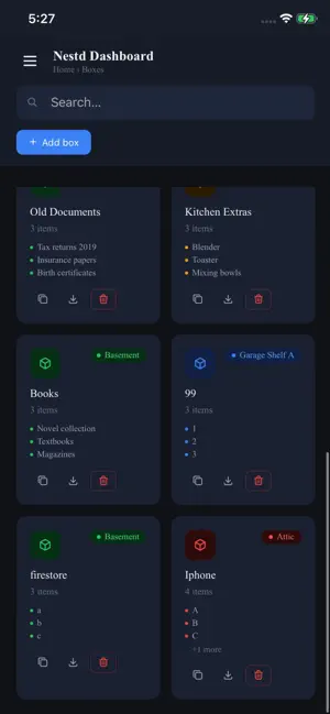 Nestd - Storage Organizer screenshot 3