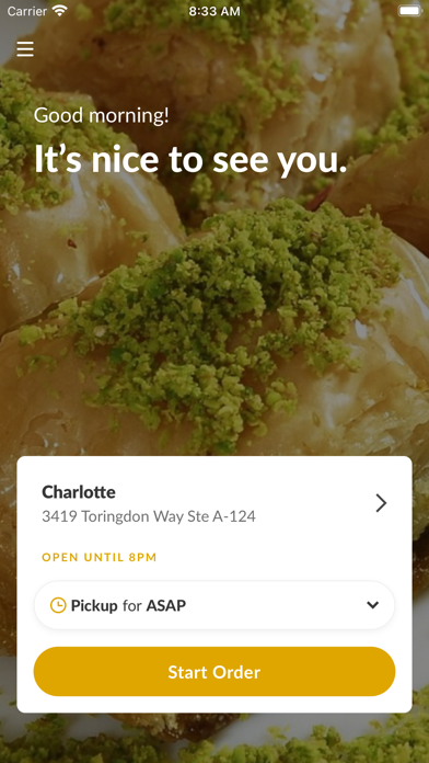 Zeitouni Mediterranean Grill iPhone screenshot 2 - Food & Drink app