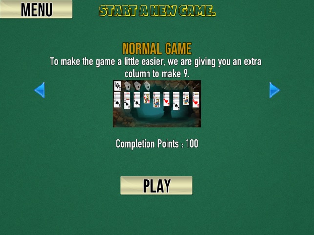 Screenshot of FreeCell HD